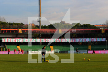 2020-12-20 - striscione di sostegno alla squadra dei tifosi della Ternana - TERNANA VS TURRIS - ITALIAN SERIE C - SOCCER