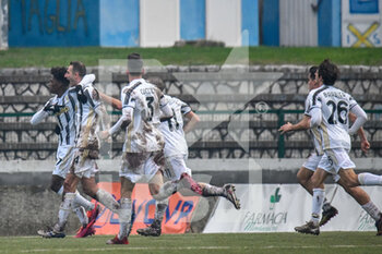 2021-01-09 - Esultanza Juventus per il gol di Alexandre Andrade Correia (Juventus U23) - CARRARESE VS JUVENTUS U23 - ITALIAN SERIE C - SOCCER