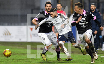 2021-01-09 - Andrea Russotto (7) Cavese 1919 e Andrea Palazzi (5) Palermo FC - CAVESE VS PALERMO - ITALIAN SERIE C - SOCCER