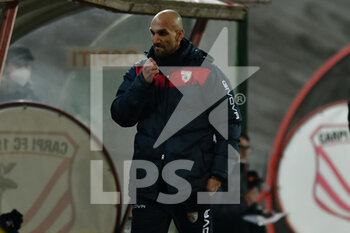 2021-02-01 - Emanuele Troise allenatore Mantova - CARPI VS MANTOVA - ITALIAN SERIE C - SOCCER
