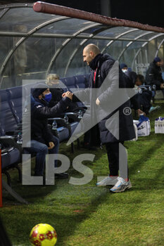 2021-02-03 - Massimiliano Guidetti (allenatore Como) - COMO VS JUVENTUS U23 - ITALIAN SERIE C - SOCCER