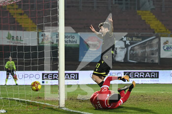 2021-02-04 - Tommaso Biasci del Padova segna il quarto gol - MANTOVA VS PADOVA - ITALIAN SERIE C - SOCCER