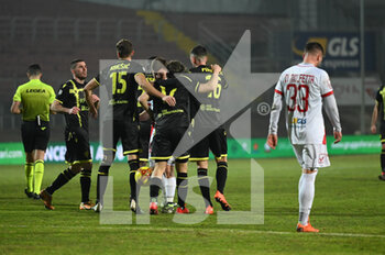 2021-02-04 - esultanza Padova dopo gol 5-0 - MANTOVA VS PADOVA - ITALIAN SERIE C - SOCCER