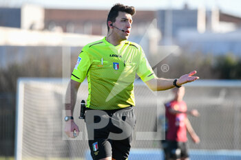 2021-02-13 - Sig. Mario Davide Arace arbitro dell'incontro - PONTEDERA VS NOVARA - ITALIAN SERIE C - SOCCER