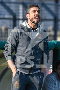 2021-02-21 - Moreno Longo allenatore (Alessandria) - PONTEDERA VS ALESSANDRIA - ITALIAN SERIE C - SOCCER