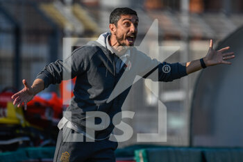 2021-02-21 - Moreno Longo allenatore (Alessandria) - PONTEDERA VS ALESSANDRIA - ITALIAN SERIE C - SOCCER