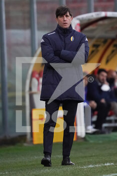 2021-02-27 - amignani michel (coach modena f.c. 2018) - AC PERUGIA VS MODENA FC - ITALIAN SERIE C - SOCCER