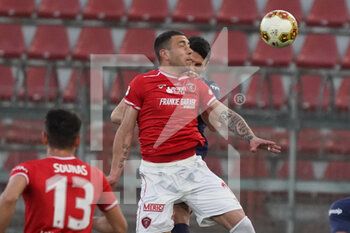 2021-03-02 - murano jacopo (n.11 perugia calcio) hits his head - PERUGIA VS SAMBENEDETTESE - ITALIAN SERIE C - SOCCER