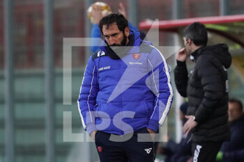 2021-03-02 - caserta fabio (allenatore perugia calcio) disappointed - PERUGIA VS SAMBENEDETTESE - ITALIAN SERIE C - SOCCER