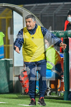 2021-03-03 - Ivan Maraia head coach (Pontedera) - PONTEDERA VS PISTOIESE - ITALIAN SERIE C - SOCCER