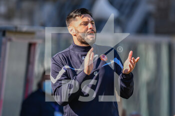 2021-03-04 - Marco Amelia allenatore (Livorno) - LIVORNO VS ALESSANDRIA - ITALIAN SERIE C - SOCCER