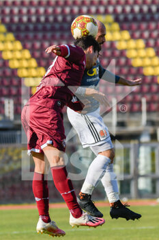 2021-03-04 - Luca Parodi (Alessandria) e Andrea Gemignani (Livorno) - LIVORNO VS ALESSANDRIA - ITALIAN SERIE C - SOCCER