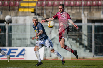 2021-03-04 - Fabio Castellano (Livorno) e Federico Casarini (Alessandria) - LIVORNO VS ALESSANDRIA - ITALIAN SERIE C - SOCCER