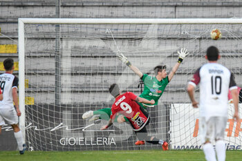2021-03-07 - Flavio Bianchi (Lucchese) segna il gol del vantaggio per la Lucchese - LUCCHESE VS PONTEDERA - ITALIAN SERIE C - SOCCER