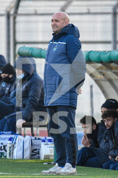 2021-03-13 - Oscar Brevi allenatore (Giana Erminio) - PONTEDERA VS GIANA ERMINIO - ITALIAN SERIE C - SOCCER