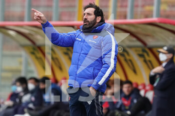 2021-03-14 - caserta fabio (allenatore perugia calcio) - PERUGIA VS CARPI - ITALIAN SERIE C - SOCCER