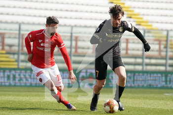 2021-03-21 - voltan davide (midfielder fc sudtirol) vs minesso mattia (pg18 perugia calcio) - AC PERUGIA VS FC SUDTIROL - ITALIAN SERIE C - SOCCER