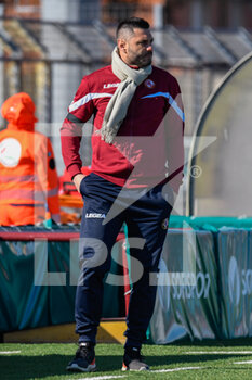 2021-03-21 - Marco Amelia allenatore (Livorno) - PONTEDERA VS LIVORNO - ITALIAN SERIE C - SOCCER