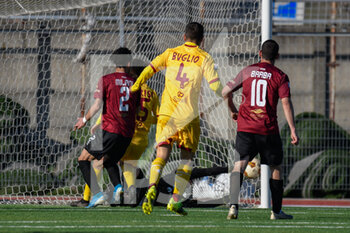 2021-03-21 - Tino Parisi (Livorno) realizza il gol del pareggio - PONTEDERA VS LIVORNO - ITALIAN SERIE C - SOCCER