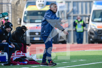 2021-03-21 - Ivan Maraia allenatore (Pontedera) - PONTEDERA VS LIVORNO - ITALIAN SERIE C - SOCCER