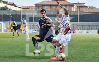 2021-04-01 - Antonio Matera (21) Cavese 1919 e Fabio Mazzeo (11) Potenza SC 1919 - CAVESE VS POTENZA - ITALIAN SERIE C - SOCCER