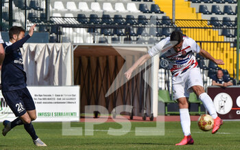 2021-04-01 - Francesco Salvemini (17) Potenza SC 1919 mette a segno il goal dello 0-2 - CAVESE VS POTENZA - ITALIAN SERIE C - SOCCER