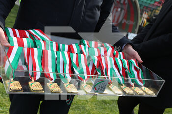 2021-04-07 - Le medaglie consegnate ai giocatori - TERNANA VS CAVESE - ITALIAN SERIE C - SOCCER