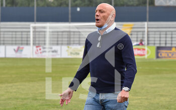2021-04-11 - L'allenatore della Cavese 1919 Vincenzo Maiuri - CAVESE VS TERAMO - ITALIAN SERIE C - SOCCER