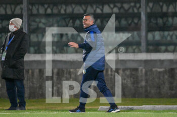 2021-04-18 - Antonio Di Natale allenatore (Carrarese) - CARRARESE VS LUCCHESE - ITALIAN SERIE C - SOCCER