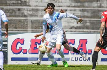 2021-04-25 - Ferdinando Mastroianni (Lecco) protegge palla - LUCCHESE VS LECCO - ITALIAN SERIE C - SOCCER
