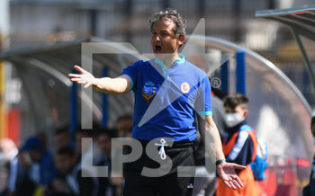 2021-04-28 - L'allenatore della Turris 1944 Bruno Caneo - CAVESE VS TURRIS - ITALIAN SERIE C - SOCCER