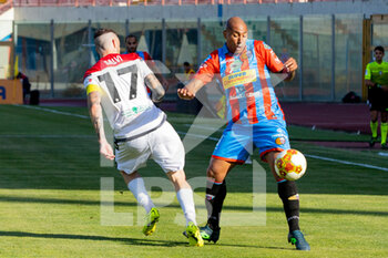 2021-05-09 - Reginaldo (Catania) vs Salvi (Foggia) - CATANIA VS FOGGIA - ITALIAN SERIE C - SOCCER