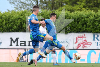 2021-05-19 - Simone Guerra Feralpisalò gol 1-0 - FERALPISALò VS VIRTUS ECOMP VERONA - ITALIAN SERIE C - SOCCER