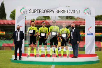 2021-05-22 - lo staf degli arbitri premiato - SUPERCOPPA SERIE C - TERNANA VS PERUGIA - ITALIAN SERIE C - SOCCER