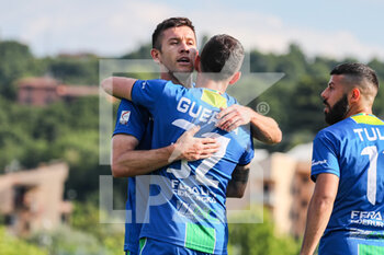 2021-05-30 - Fabio Scarsella (Feralpisalò) esulta dopo il gol con i compagni - FERALPISALò VS ALESSANDRIA - ITALIAN SERIE C - SOCCER