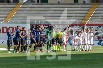 2021-06-02 - Le squadre prima dell'inizio dell'incontro - PADOVA CALCIO VS RENATE - ITALIAN SERIE C - SOCCER