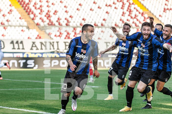 2021-06-02 - Giuseppe Giovinco (Renate) esulta con i compagni - PADOVA CALCIO VS RENATE - ITALIAN SERIE C - SOCCER