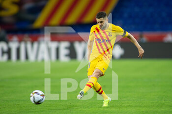 2021-04-17 - Jordi Alba of Barcelona during the Spanish Cup, Copa Del Rey, Final football match between Athletic Club and FC Barcelona on April 17, 2021 at Estadio de La Cartuja in Seville, Spain - Photo Joaquin Corchero / Spain DPPI / DPPI - FINAL - ATHLETIC CLUB VS FC BARCELONA - SPANISH CUP - SOCCER