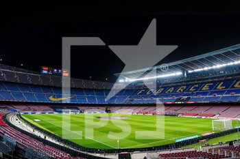 2020-12-13 - General view of Camp Nou during the Spanish championship La Liga football match between FC Barcelona and Levante CF on december 13, 2020 at Camp Nou stadium in Barcelona, Spain - Photo Pablo Morano / Orange Pictures / DPPI - FC BARCELONA VS LEVANTE CF - SPANISH LA LIGA - SOCCER