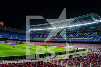 2020-12-13 - General view of Camp Nou during the Spanish championship La Liga football match between FC Barcelona and Levante CF on december 13, 2020 at Camp Nou stadium in Barcelona, Spain - Photo Pablo Morano / Orange Pictures / DPPI - FC BARCELONA VS LEVANTE CF - SPANISH LA LIGA - SOCCER