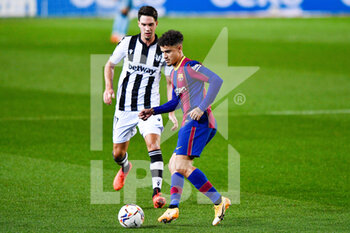 2020-12-13 - Philippe Coutinho of FC Barcelona, Nikola Vukcevic of Levante during the Spanish championship La Liga football match between FC Barcelona and Levante CF on december 13, 2020 at Camp Nou stadium in Barcelona, Spain - Photo Pablo Morano / Orange Pictures / DPPI - FC BARCELONA VS LEVANTE CF - SPANISH LA LIGA - SOCCER