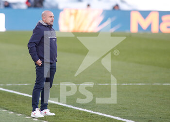 2021-01-30 - Paco Lopez, head coach of Levante during the spanish league, La Liga Santander, football match played between Real Madrid and Levante UD at Ciudad Deportiva Real Madrid on january 30, 2021, in Valdebebas, Madrid, Spain. - REAL MADRID AND LEVANTE UD - SPANISH LA LIGA - SOCCER