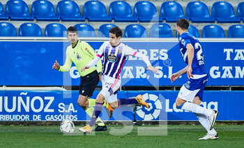 2021-02-05 - Pablo Hervias of Real Valladolid during the Spanish championship La Liga football match between Deportivo Alaves and Real Valladolid CF on February 5, 2021 at Mendizorroza stadium in Vitoria, Spain - Photo Inigo Larreina / Spain DPPI / DPPI - DEPORTIVO ALAVES AND REAL VALLADOLID CF - SPANISH LA LIGA - SOCCER