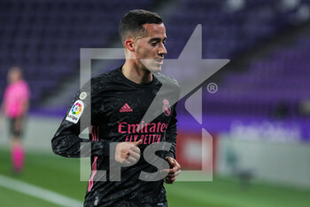 2021-02-20 - Lucas Vazquez of Real Madrid looks on during the Spanish championship La Liga football match between Real Valladolid and Real Madrid on February 20, 2021 at Jose Zorrilla stadium in Valladolid, Spain - Photo Irina R Hipolito / Spain DPPI / DPPI - REAL VALLADOLID AND REAL MADRID - SPANISH LA LIGA - SOCCER