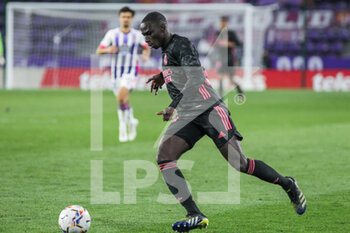 2021-02-20 - Ferland Mendy of Real Madrid during the Spanish championship La Liga football match between Real Valladolid and Real Madrid on February 20, 2021 at Jose Zorrilla stadium in Valladolid, Spain - Photo Irina R Hipolito / Spain DPPI / DPPI - REAL VALLADOLID AND REAL MADRID - SPANISH LA LIGA - SOCCER