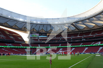 2021-03-10 - Illustration, general view during the Spanish championship La Liga football match between Atletico de Madrid and Athletic Club on March 10, 2021 at Wanda Metropolitano stadium in Madrid, Spain - Photo Oscar J Barroso / Spain DPPI / DPPI - ATLETICO DE MADRID AND ATHLETIC CLUB - SPANISH LA LIGA - SOCCER