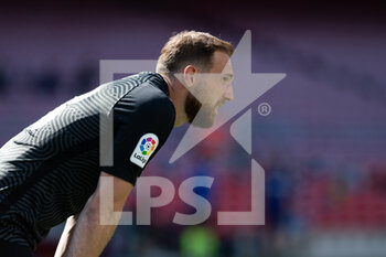 2021-05-08 - Jan Oblak of Atletico de Madrid during the Spanish championship La Liga football match between FC Barcelona and Atletico de Madrid on May 8, 2021 at Camp Nou Stadium in Barcelona, Spain - Photo Marc Gonzalez Aloma / Spain DPPI / DPPI - FC BARCELONA VS ATLETICO DE MADRID - SPANISH LA LIGA - SOCCER