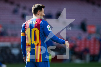 2021-05-08 - Lionel Messi of FC Barcelona during the Spanish championship La Liga football match between FC Barcelona and Atletico de Madrid on May 8, 2021 at Camp Nou Stadium in Barcelona, Spain - Photo Marc Gonzalez Aloma / Spain DPPI / DPPI - FC BARCELONA VS ATLETICO DE MADRID - SPANISH LA LIGA - SOCCER