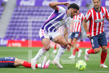 2021-05-22 - Saidy Janko of Real Valladolid during the Spanish championship La Liga football match between Real Valladolid and Atletico de Madrid on May 21, 2021 at Jose Zorrilla stadium in Valladolid, Spain - Photo Irina R Hipolito / Spain DPPI / DPPI - REAL VALLADOLID VS ATLETICO DE MADRID - SPANISH LA LIGA - SOCCER