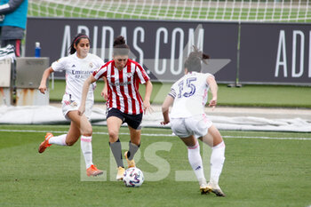 2020-11-15 - Lucia Garcia of Athletic Club in action during the Women's Spanish championship, Primera Iberdrola football match between Real Madrid and Athletic Club de Bilbao on November 15, 2020 at Ciudad Deportiva Real Madrid in Valdebebas near Madrid, Spain - Photo Oscar J Barroso / Spain DPPI / DPPI - REAL MADRID VS ATHLETIC CLUB - SPANISH PRIMERA DIVISION WOMEN - SOCCER